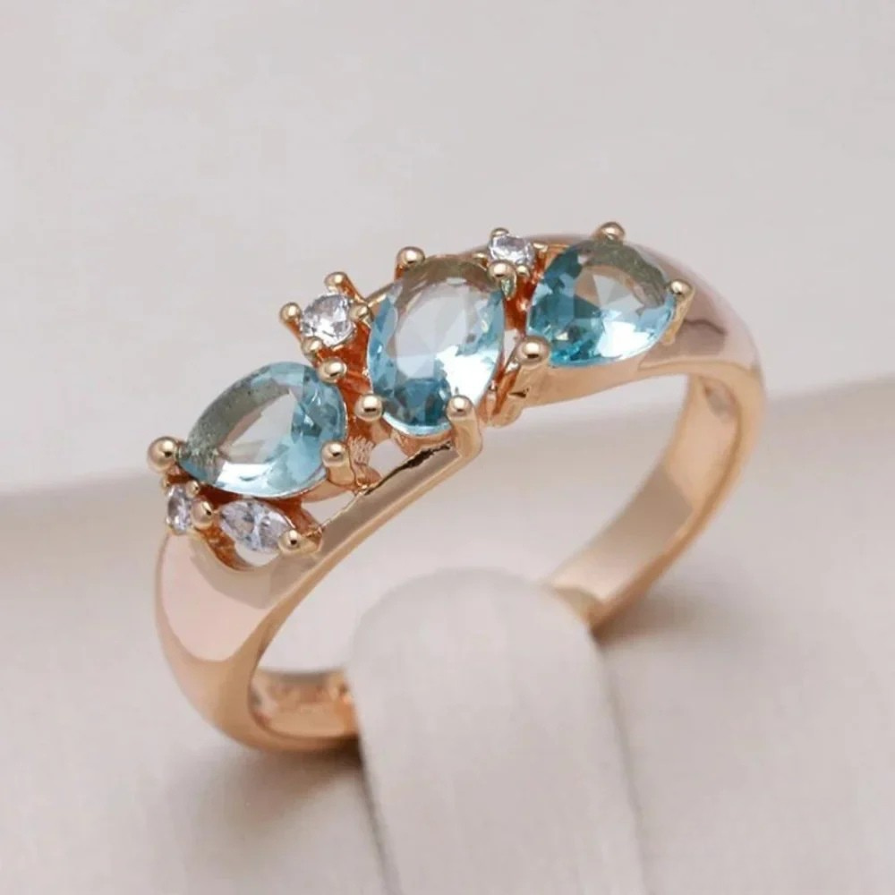 Maia | Anello blu