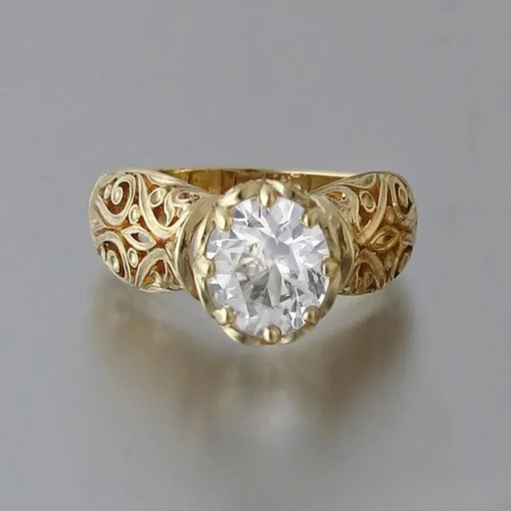 Bianca | Anello elegante bianco