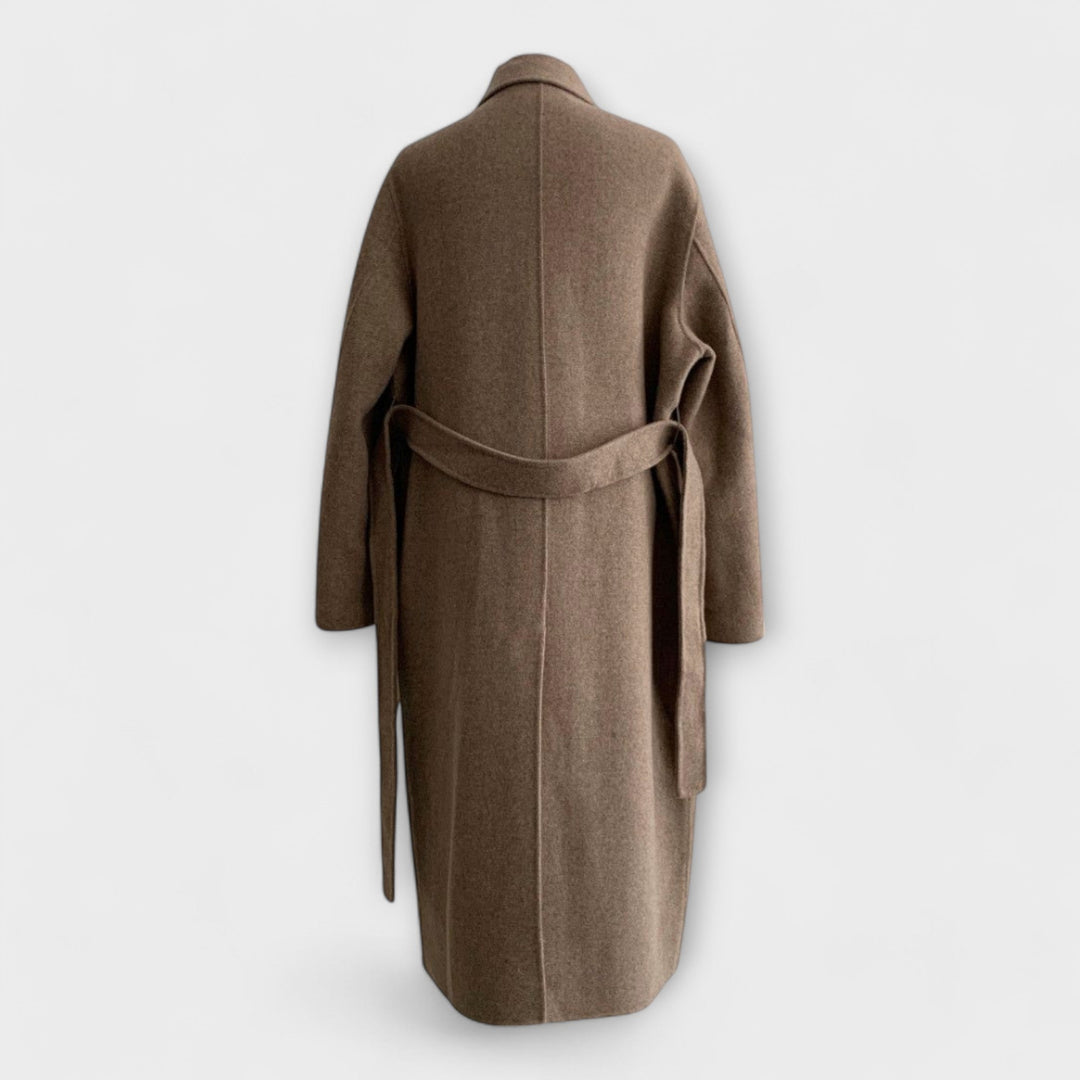 Aurora | Cappotto lungo con cintura
