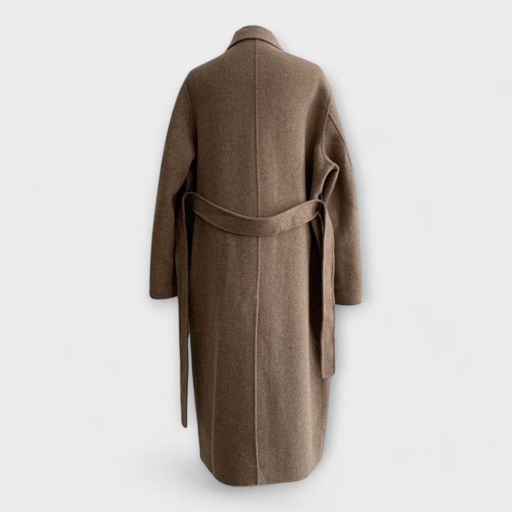 Aurora | Cappotto lungo con cintura