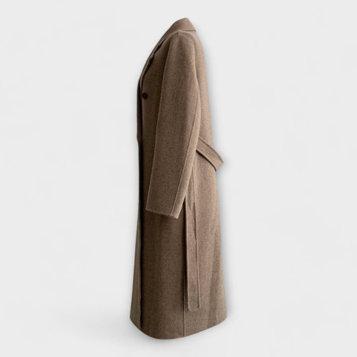 Aurora | Cappotto lungo con cintura