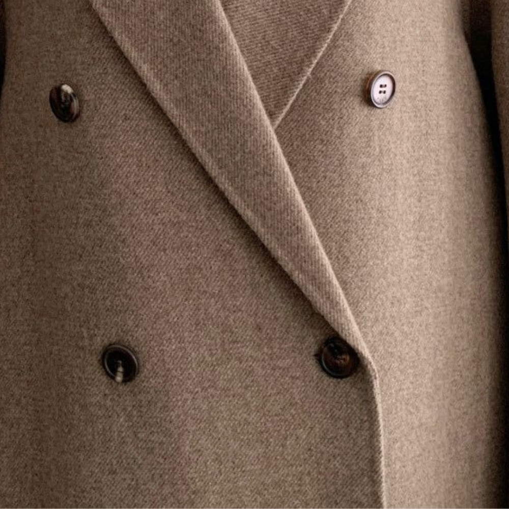 Aurora | Cappotto lungo con cintura