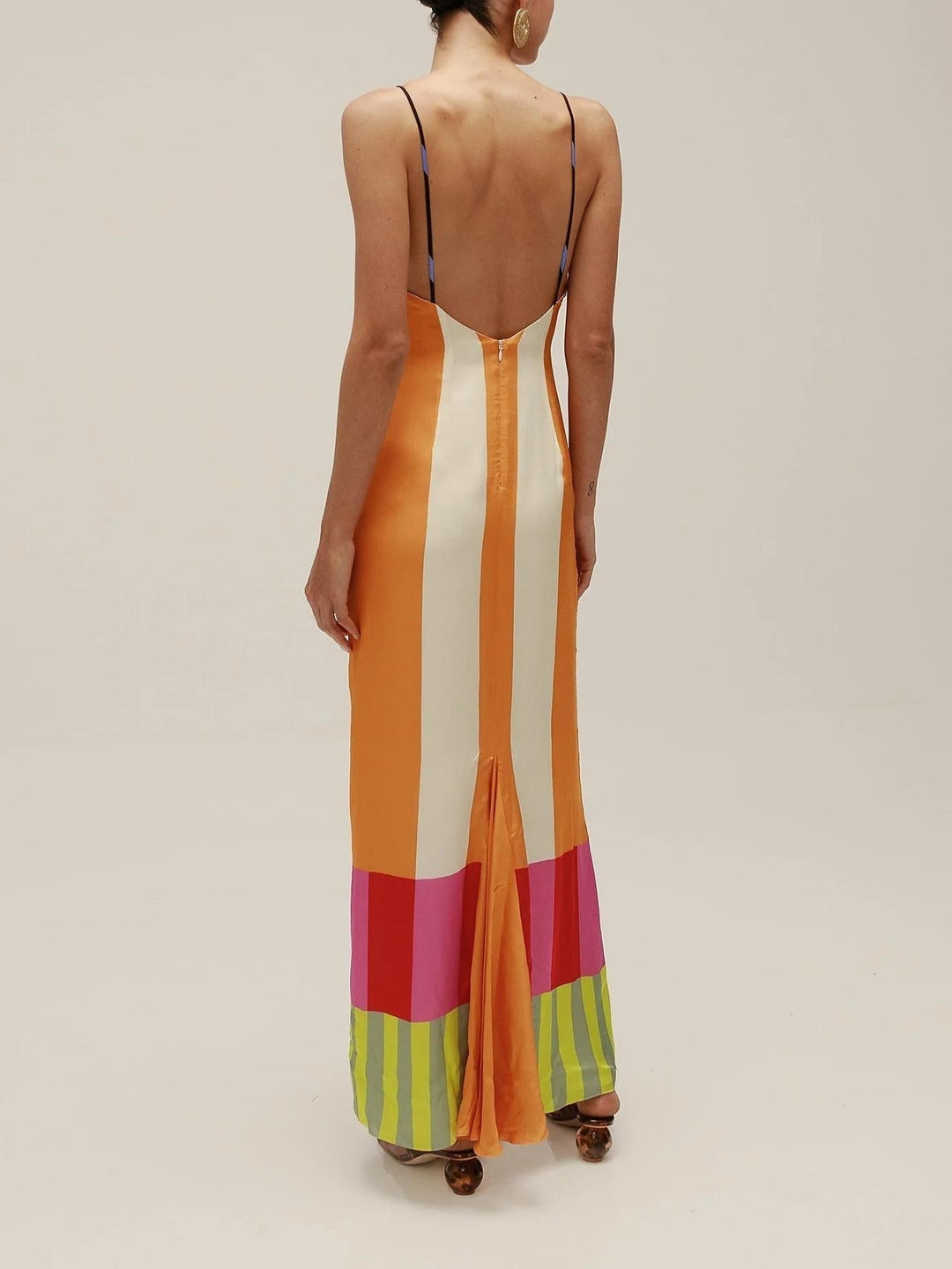 Maria | Abito colorato a righe