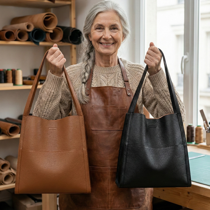 Monica | Borsa elegante a tracolla in pelle