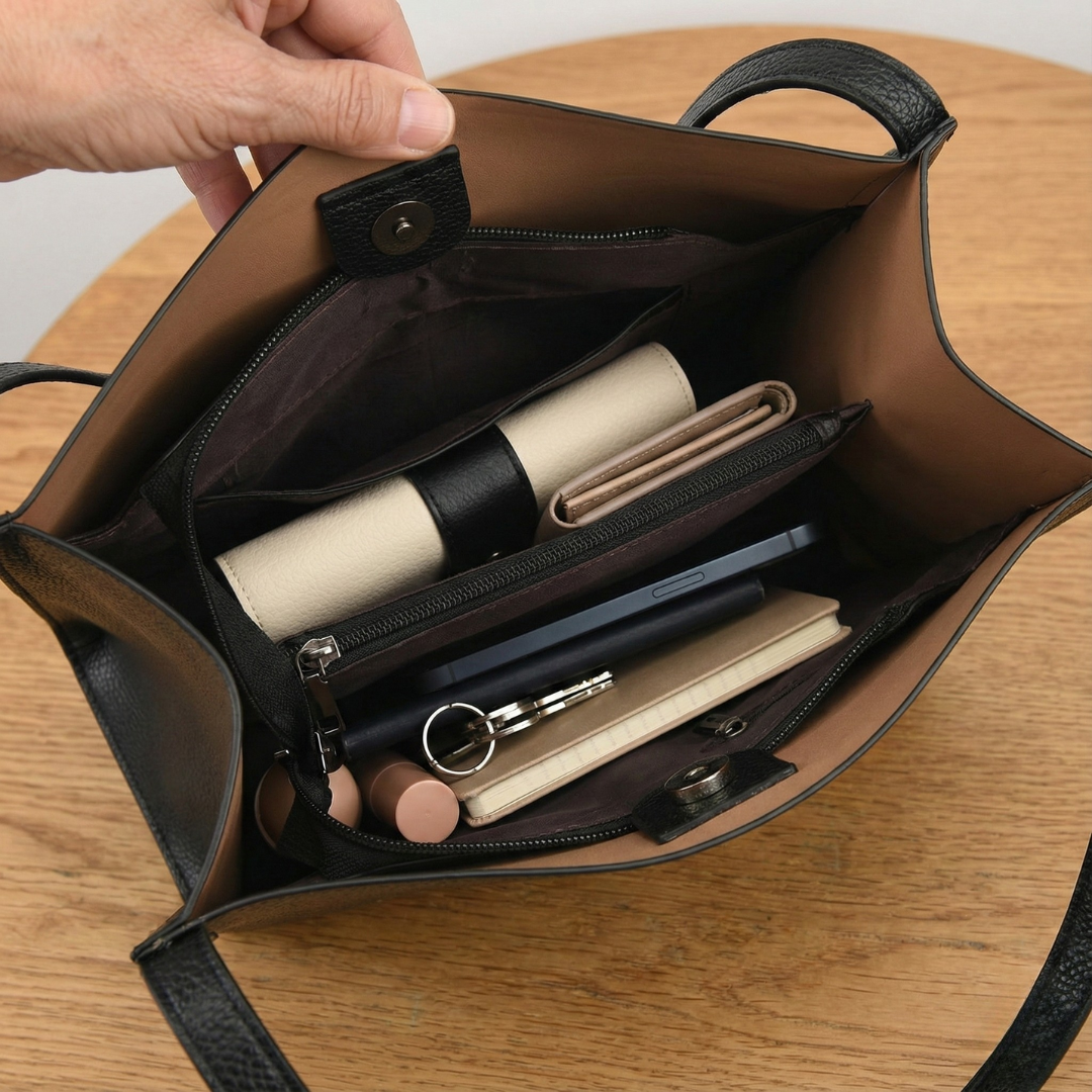 Monica | Borsa elegante a tracolla in pelle