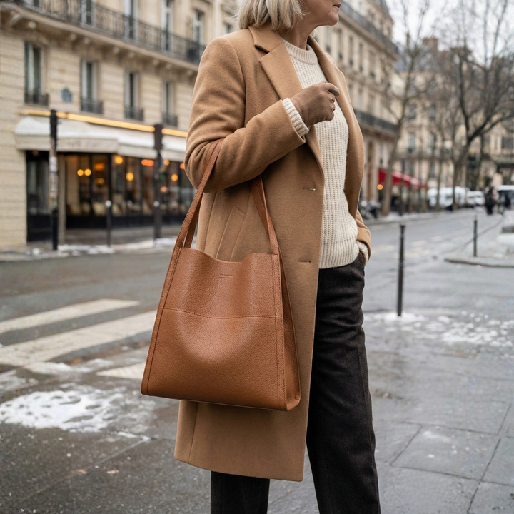 Monica | Borsa elegante a tracolla in pelle