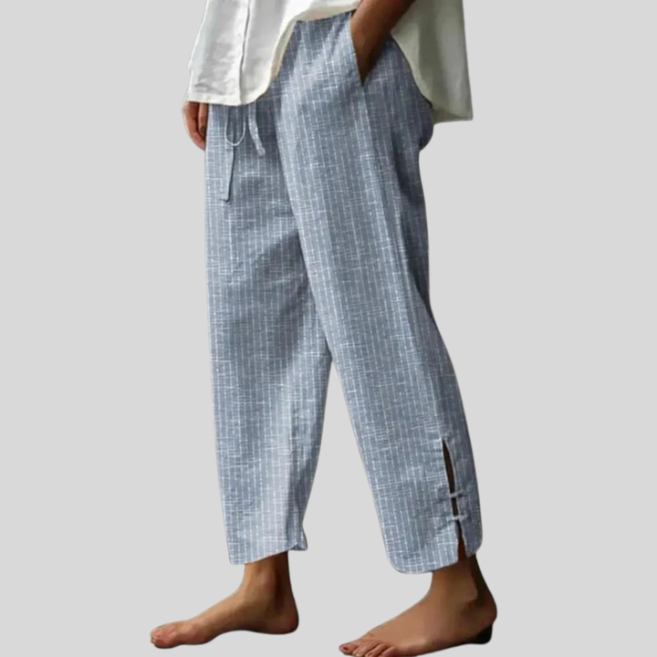 Frida | Pantaloni comodi in stile artigianale