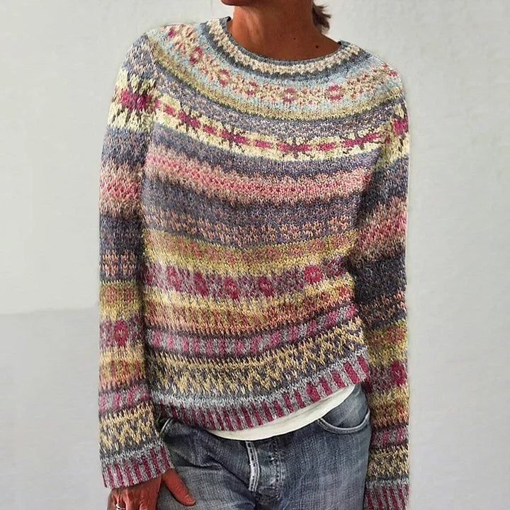 Chiara | Maglione vintage in stile islandese