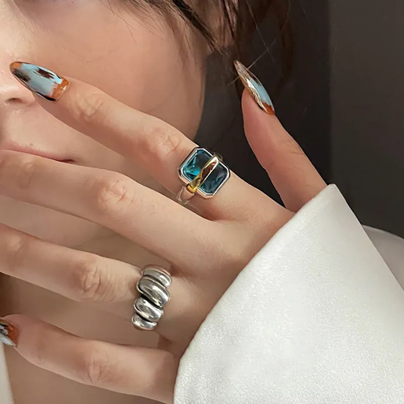 Ida | Anello blu