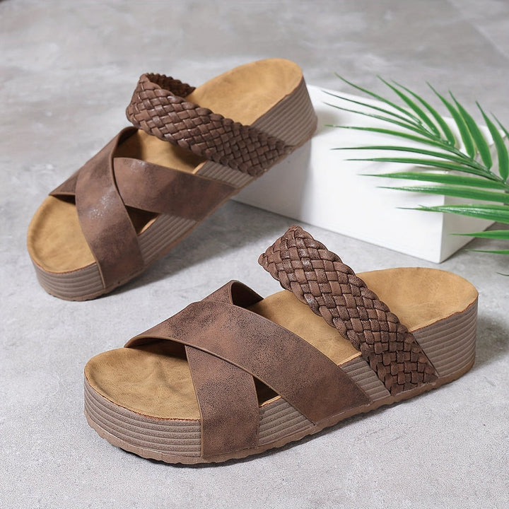 Elisabetta | Sandali eleganti intrecciati