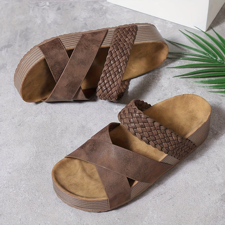 Elisabetta | Sandali eleganti intrecciati