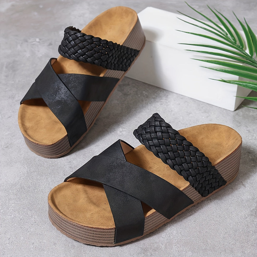 Elisabetta | Sandali eleganti intrecciati