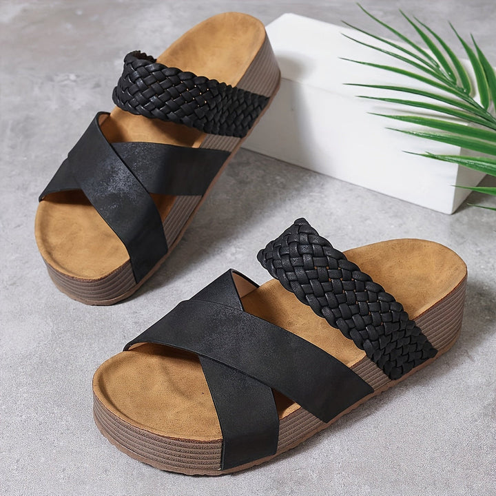 Elisabetta | Sandali eleganti intrecciati