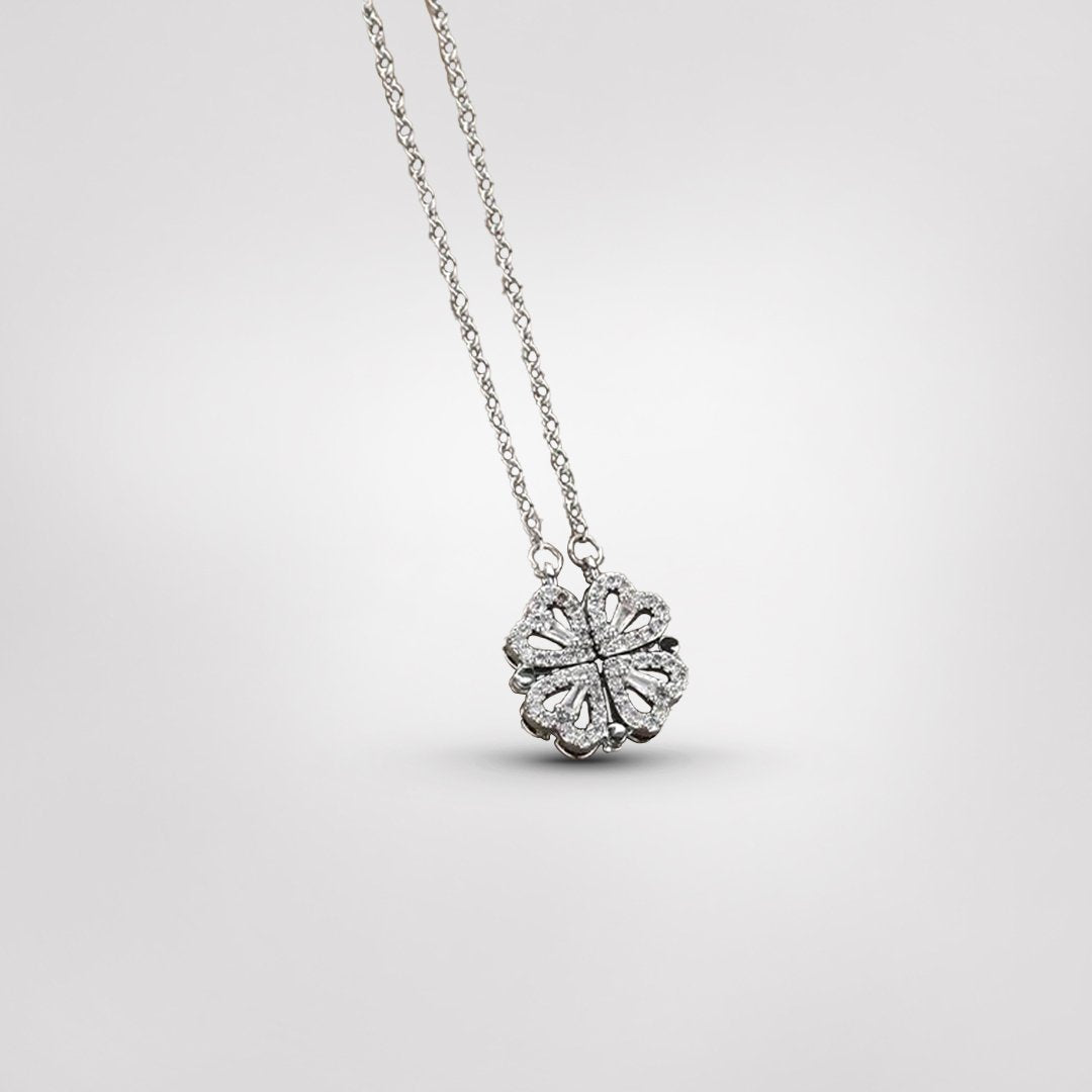 Amelia | Collana con quadrifoglio