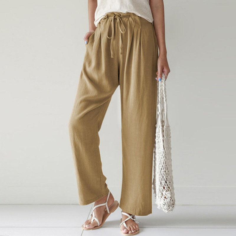 Greta | Pantaloni rilassati con coulisse