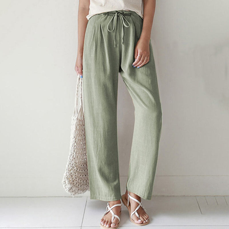 Greta | Pantaloni rilassati con coulisse