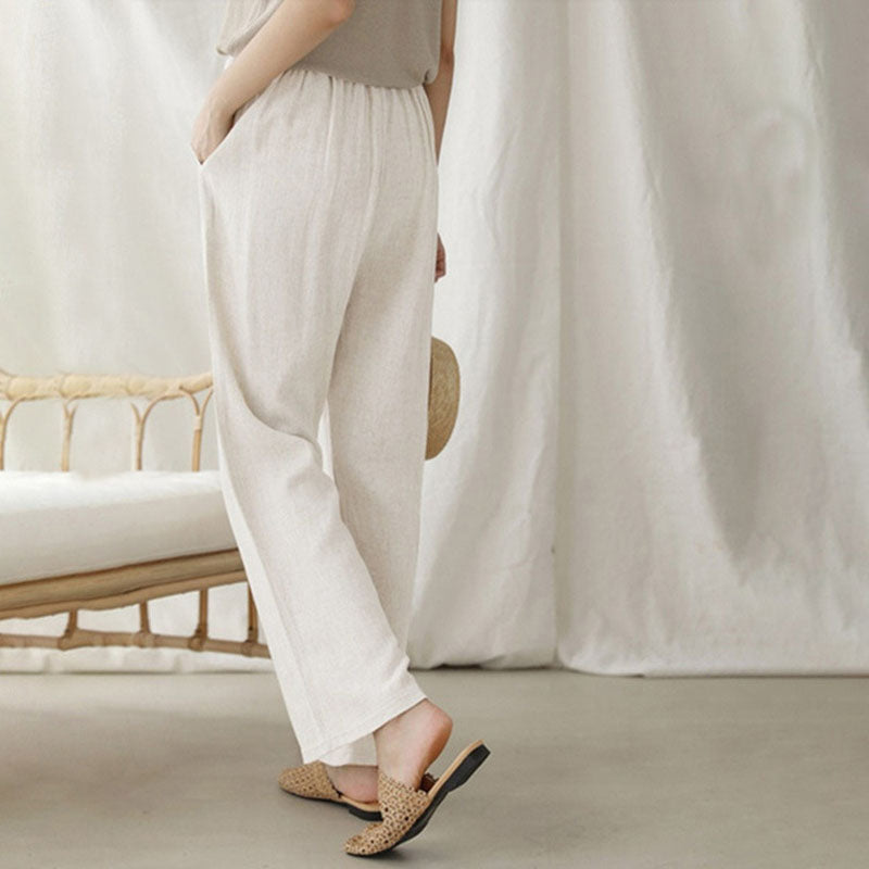 Greta | Pantaloni rilassati con coulisse