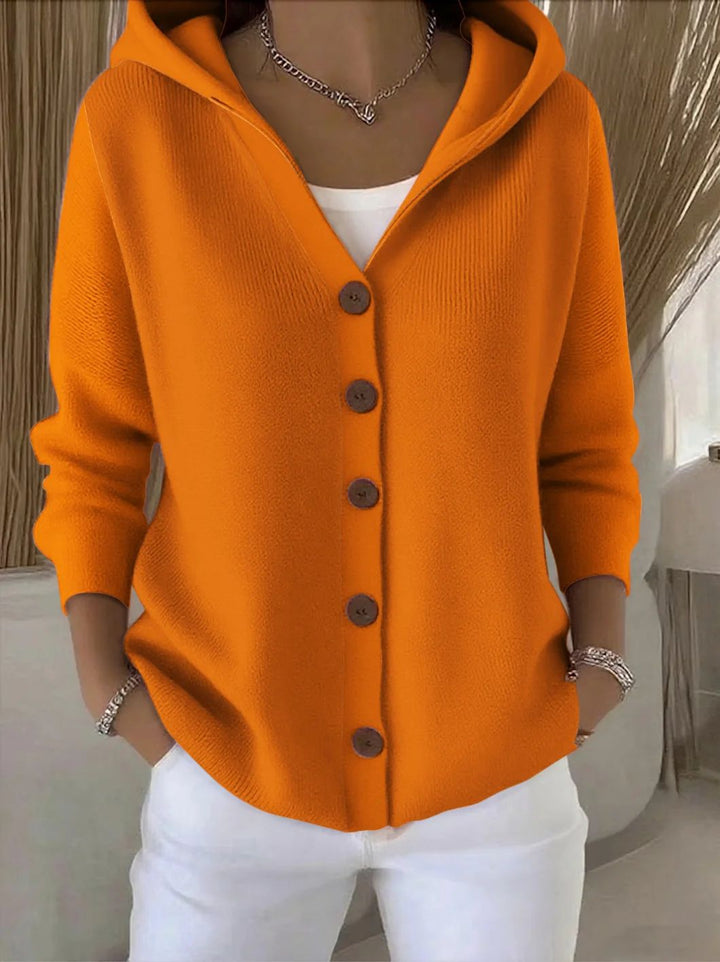 Anna | Cardigan con cappuccio