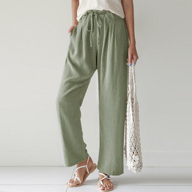 Greta | Pantaloni rilassati con coulisse