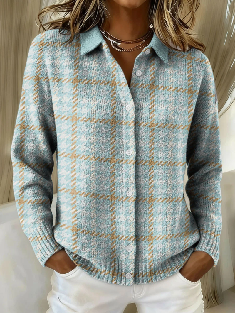 Gemma | Cardigan a Quadri