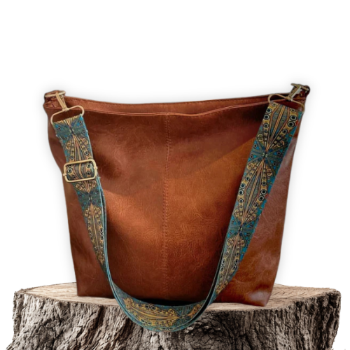 Ida | Borsa vintage a tracolla in pelle