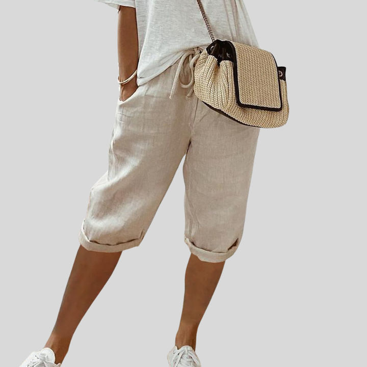 Maddalena | Pantaloncini fluidi, comodi ed eleganti
