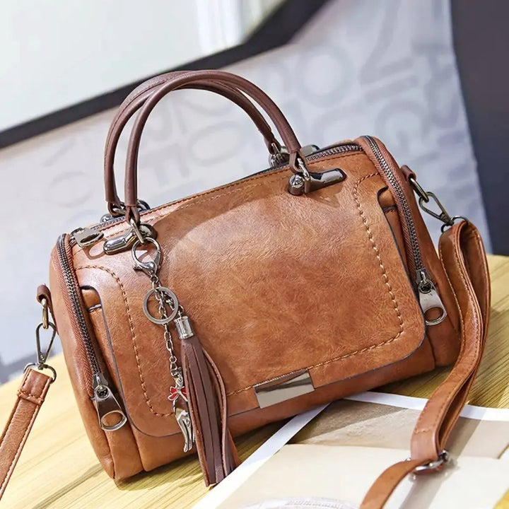 Rosa | Borsa in pelle lavorata