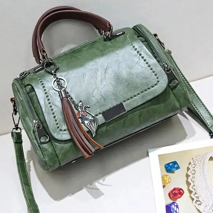 Rosa | Borsa in pelle lavorata