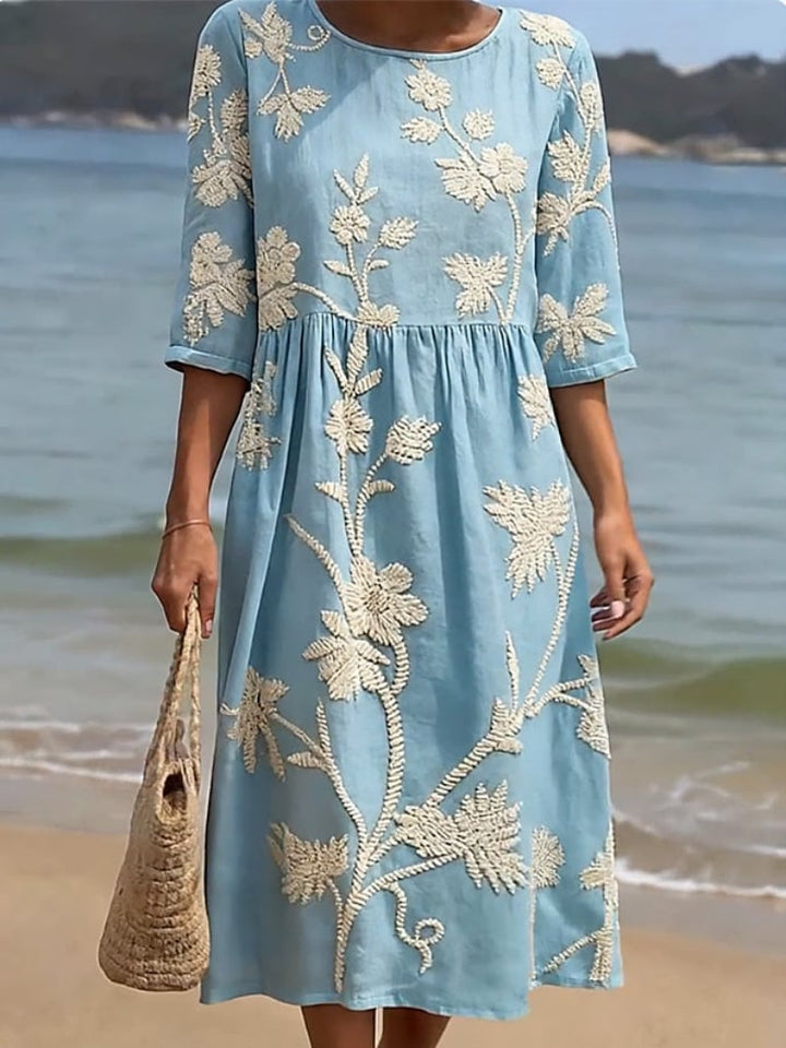 Sofia | Abito casual da donna con fantasia floreale