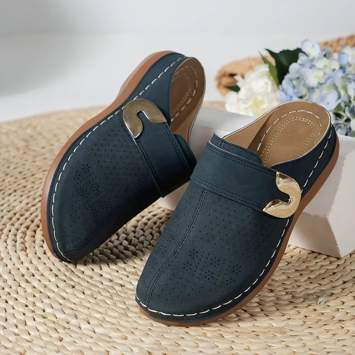 Anna Giuseppina | Sandali eleganti con zeppa e sostegno