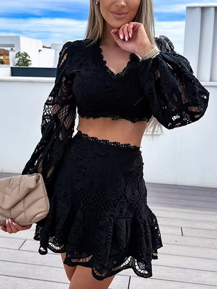 Maria | Completo elegante in pizzo