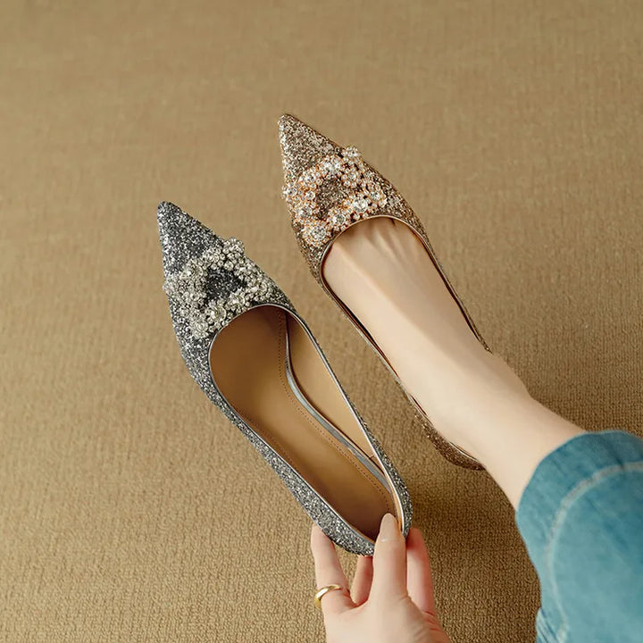 Virginia | Décolleté Glitter