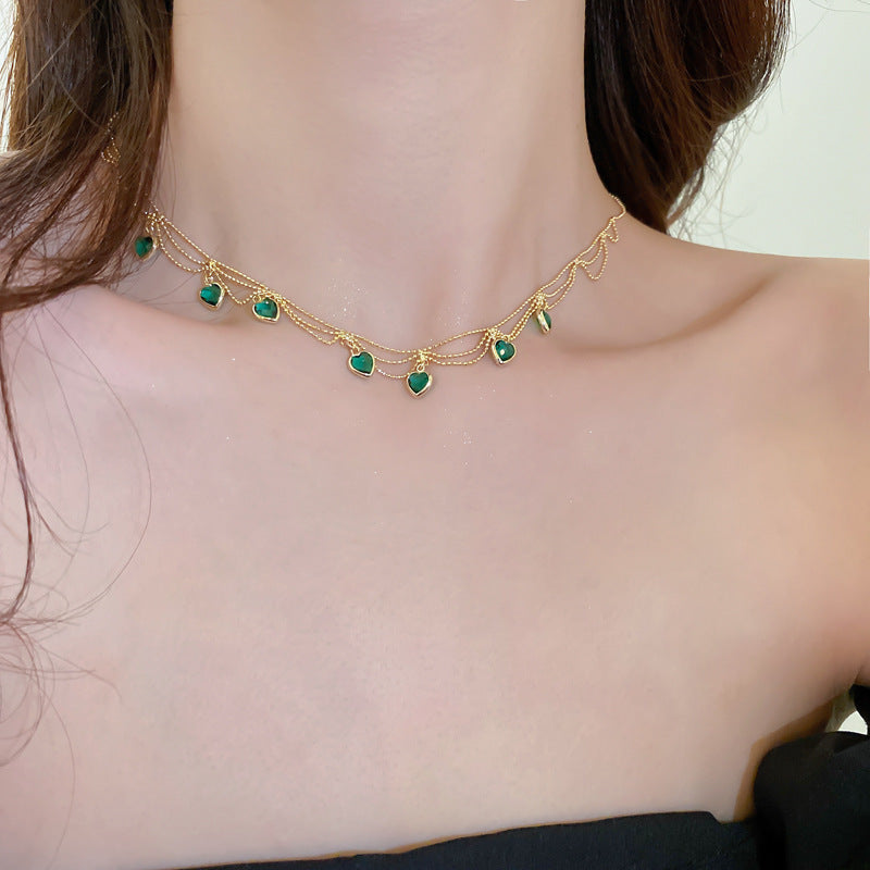 Rosa | Girocollo con cuore