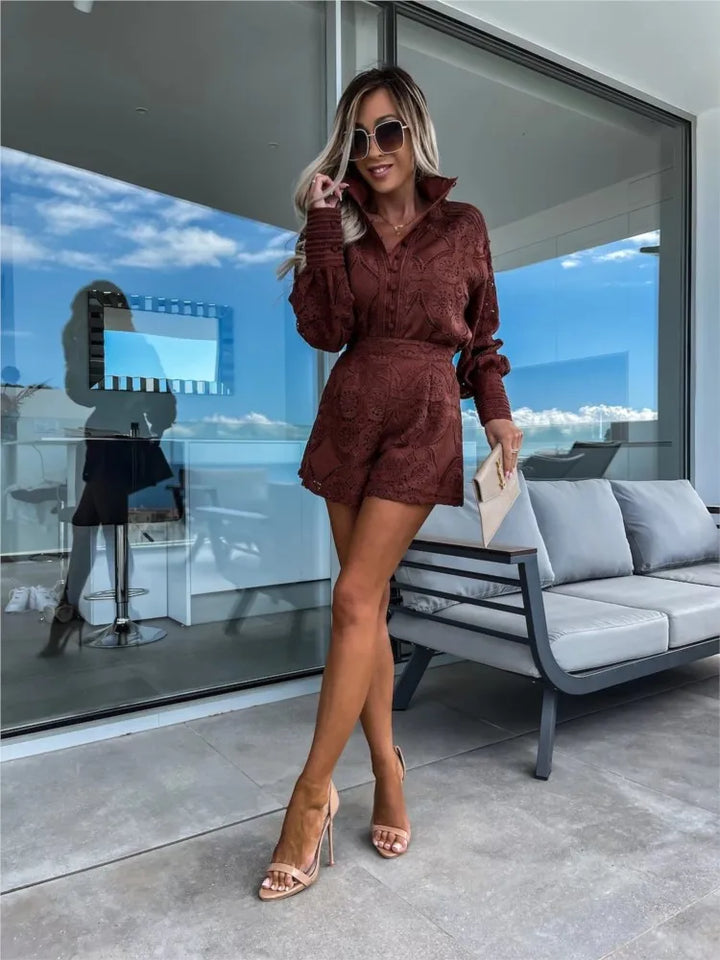 Giovanna | Completo elegante in pizzo