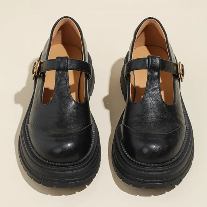 Luisa | Scarpe vintage con cinturino a T