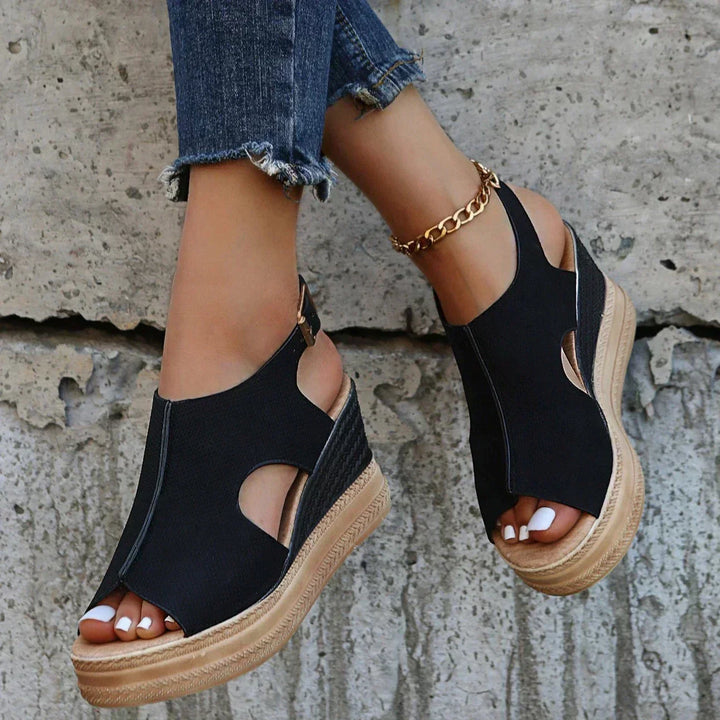 Anna Carolina | Sandali casual con zeppa