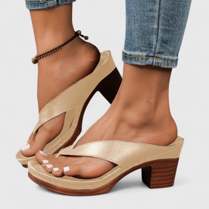 Leda | Scarpe ortopediche con tacco