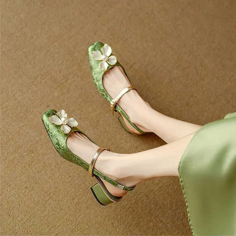 Matilde | Scarpe eleganti da donna con dettaglio floreale