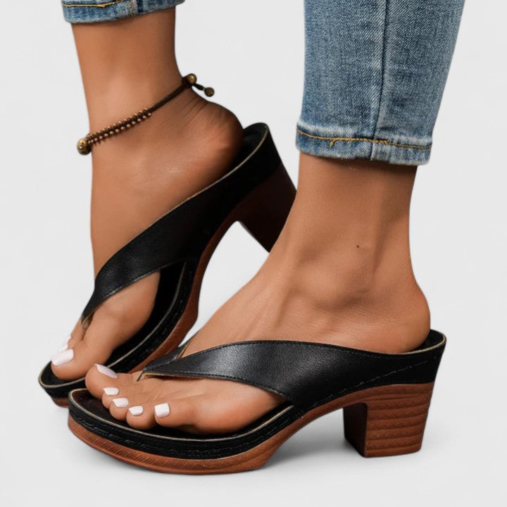Leda | Scarpe ortopediche con tacco