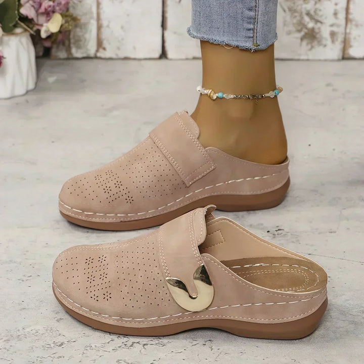 Anna Giuseppina | Sandali eleganti con zeppa e sostegno