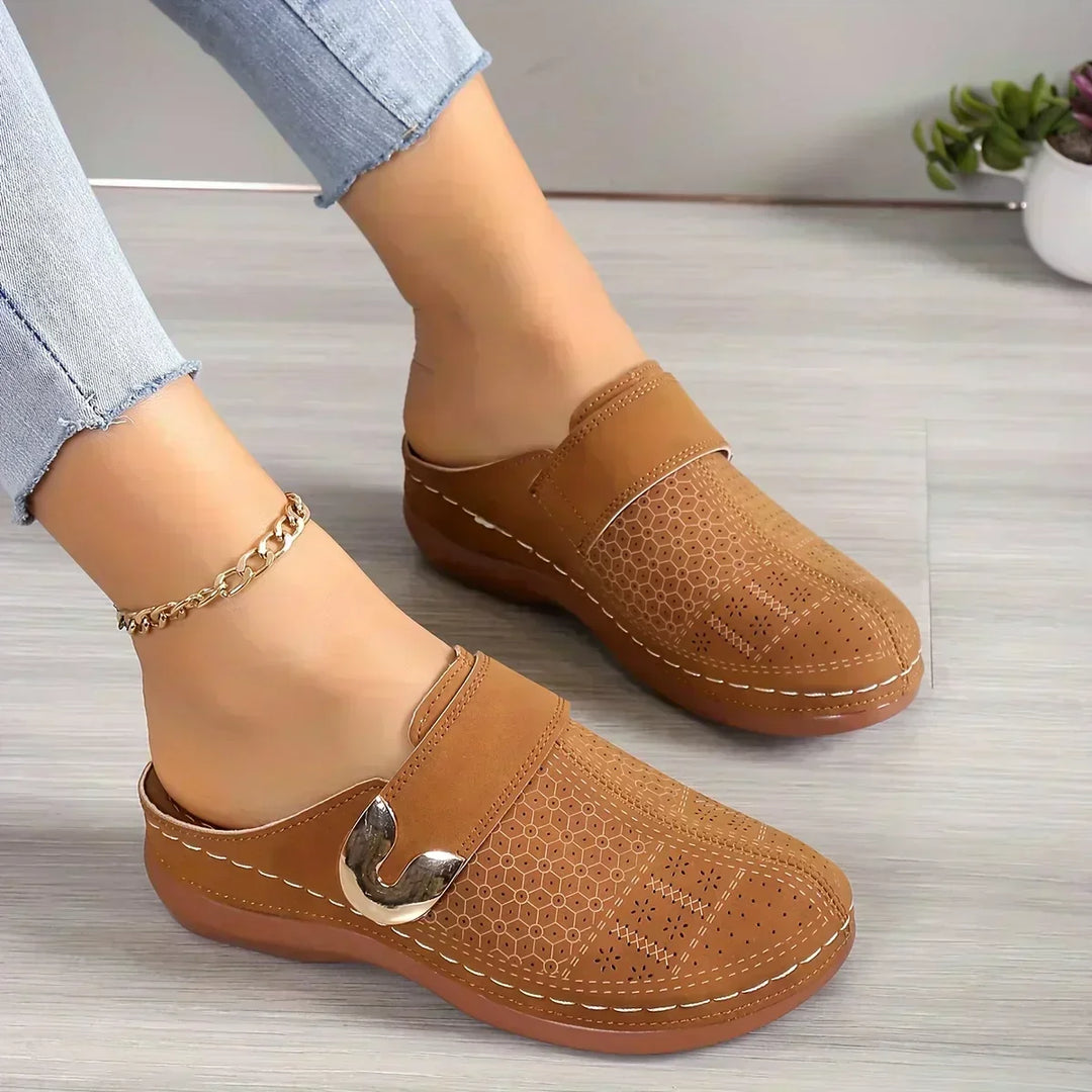 Anna Giuseppina | Sandali eleganti con zeppa e sostegno