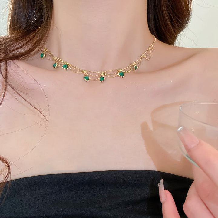 Rosa | Girocollo con cuore