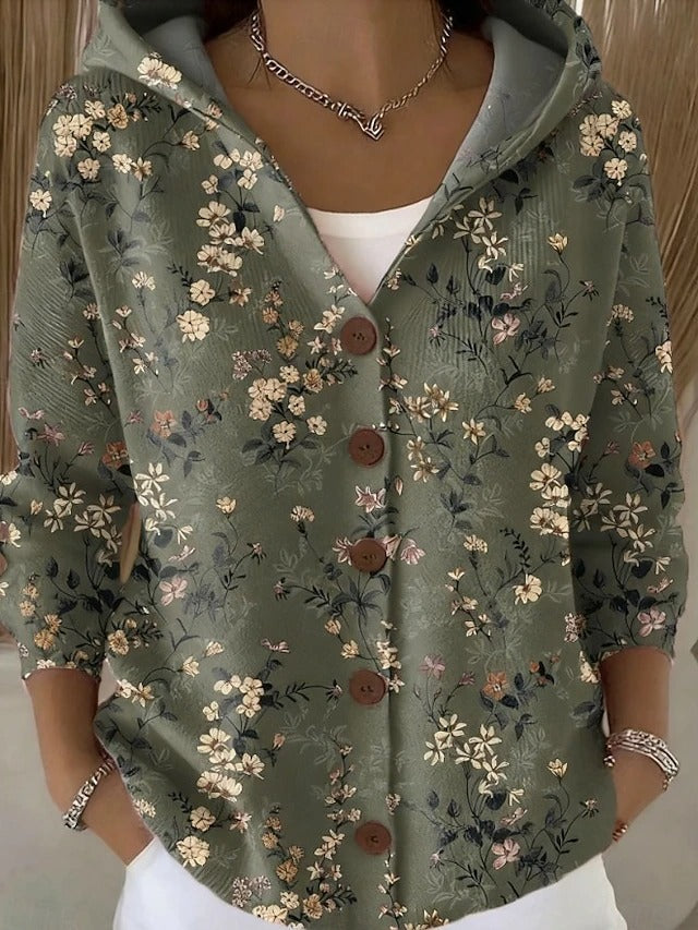 Viviana | Cardigan Fantasia con Cappuccio