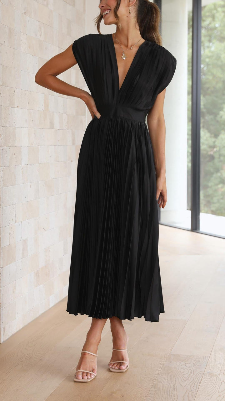 Giovanna | Abito plissé elegante