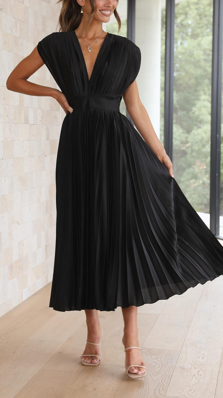 Giovanna | Abito plissé elegante