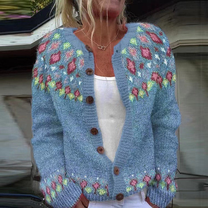 Rosita | Cardigan vintage in stile islandese