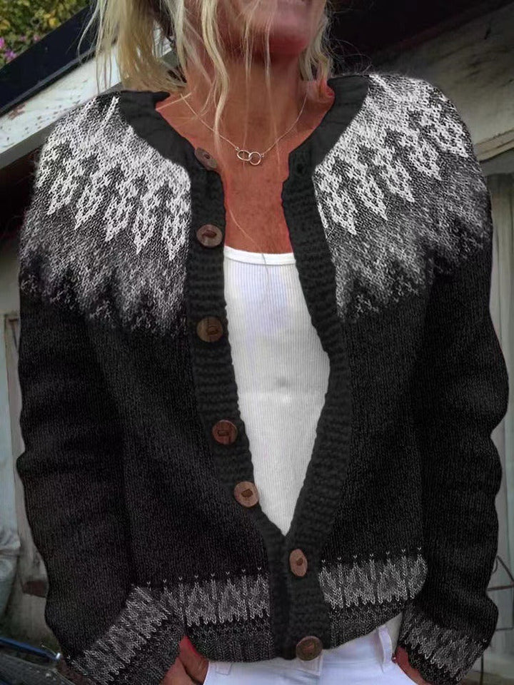 Chiara | Cardigan vintage in stile islandese