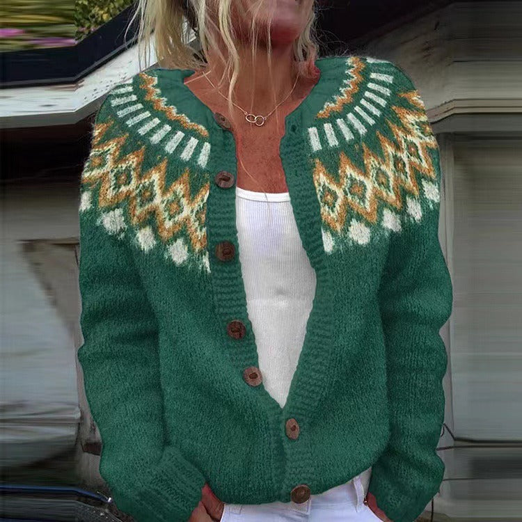 Roberta | Cardigan vintage in stile islandese