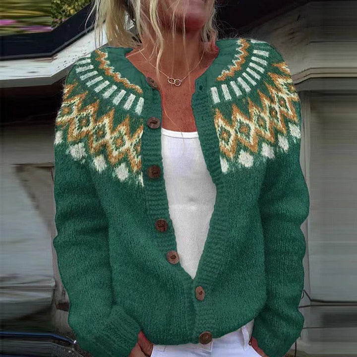 Roberta | Cardigan vintage in stile islandese
