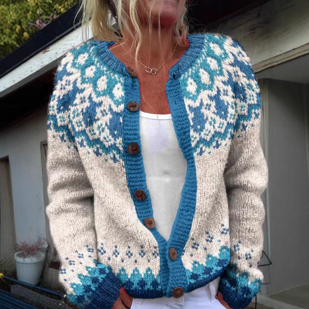 Anna | Cardigan vintage in stile islandese